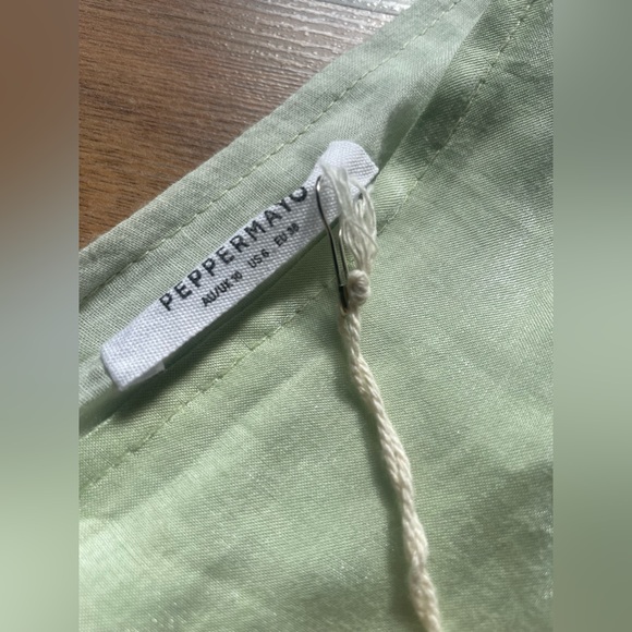 Peppermayo - Audrey Vintage Slip Dress in Sage Green - Picture 9 of 16